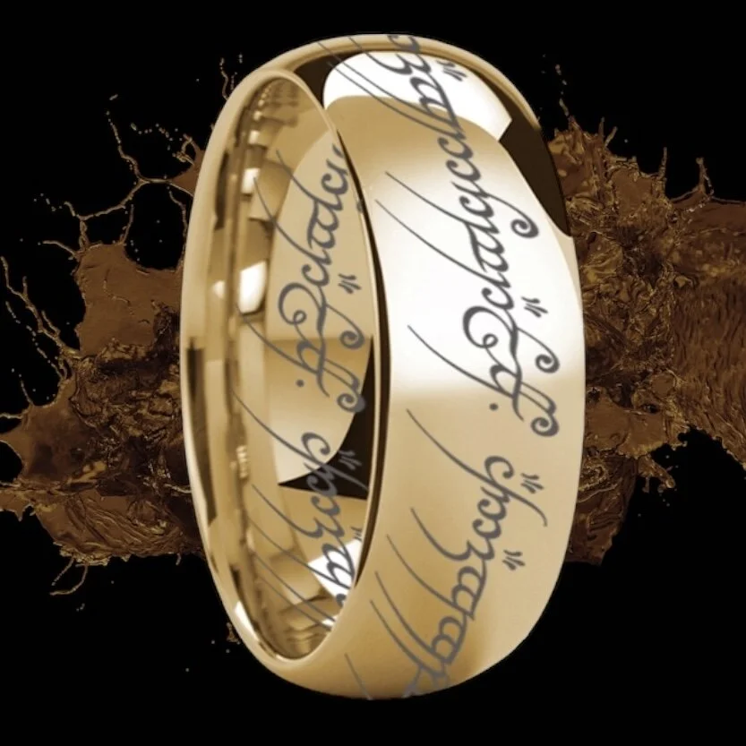 Lord of the rings ring gold deals