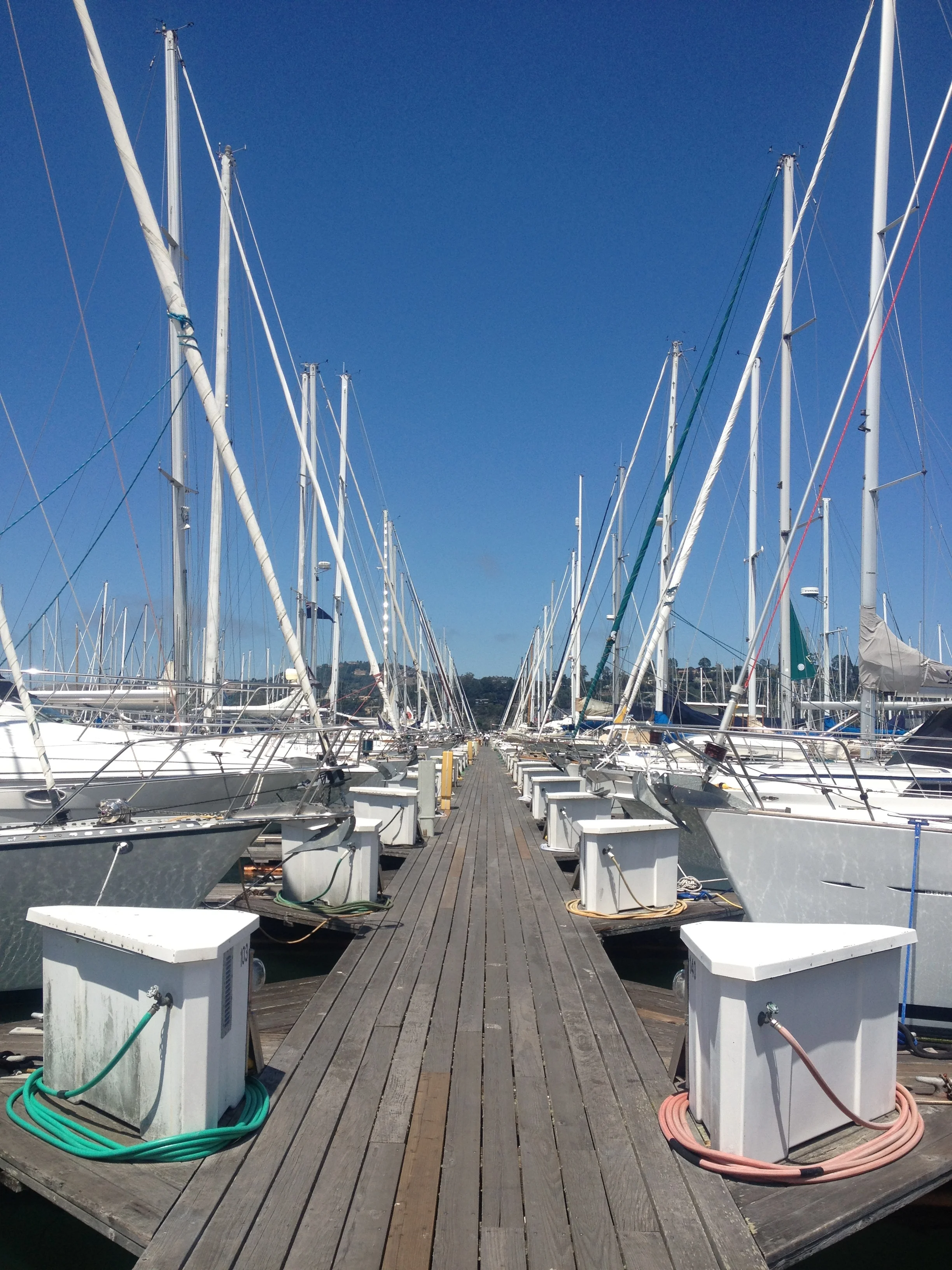   Down the line Pier C, Sausalito  