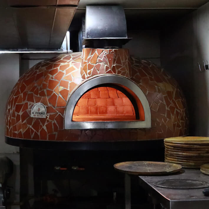 Brick Lined Pizza Oven Forno Buono Amalfi Wood-Fired Garden Outdoor Bread