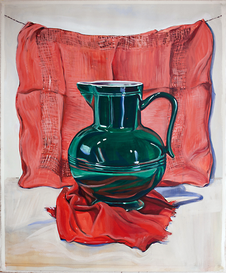 French Jug, , 2012 , gouache on paper