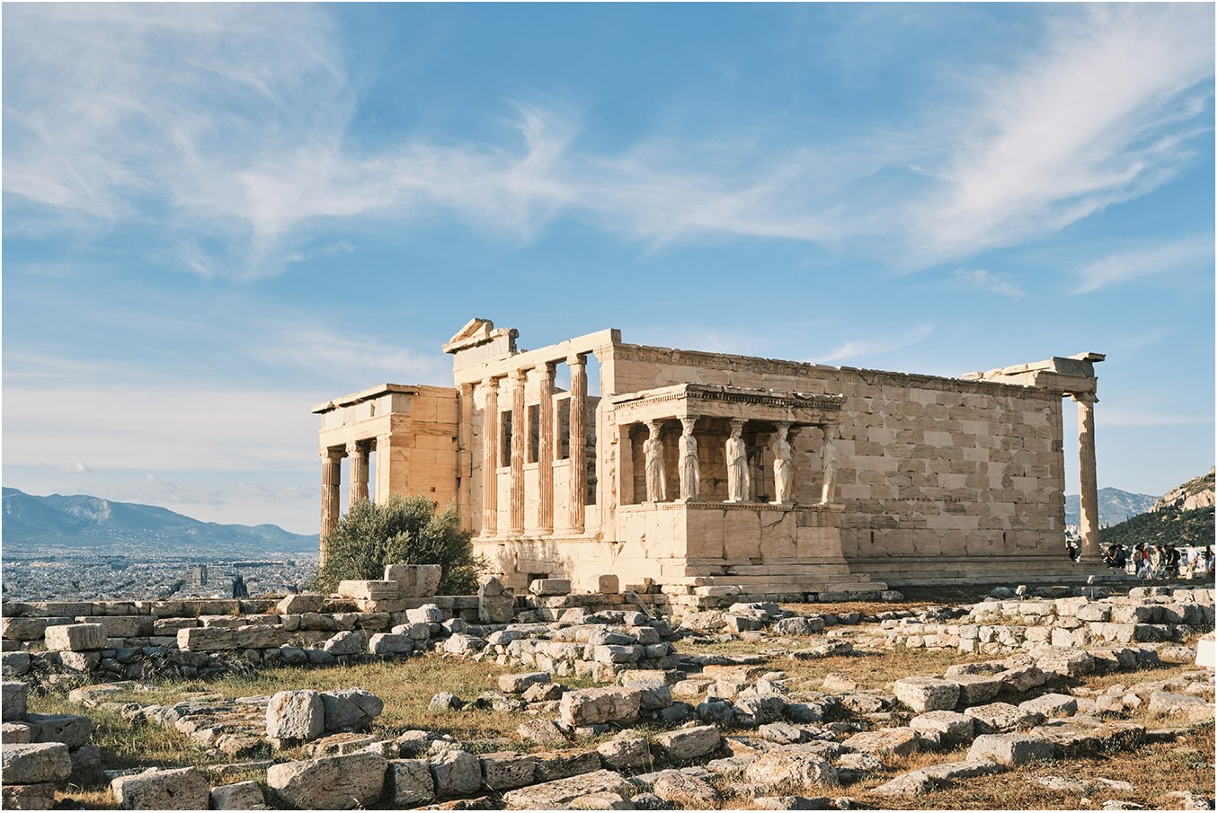 Erechtheion, templul ionic de pe Acropole