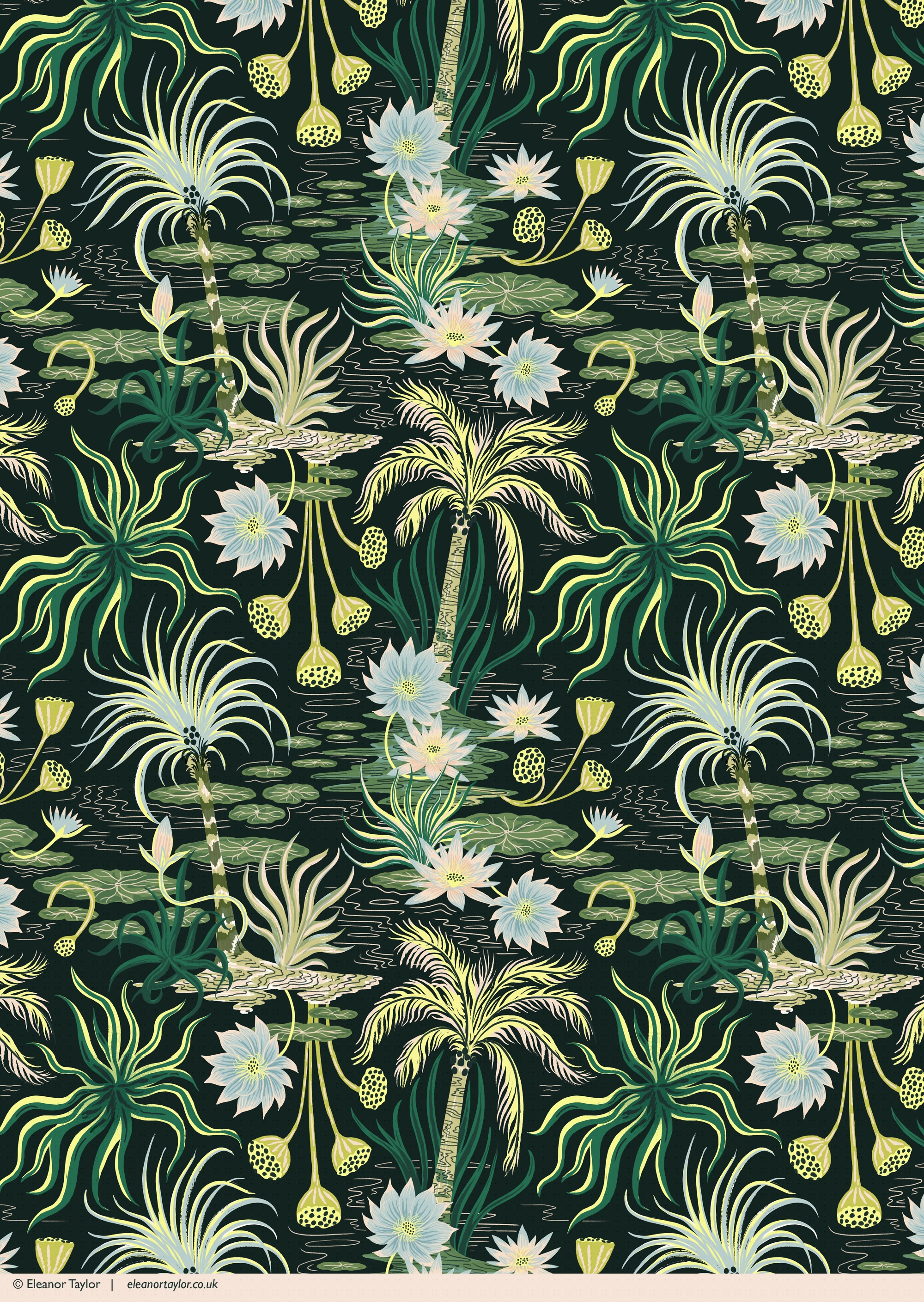 pics Tropical Wrapping Paper Uk tropical palm wrapping paper eleanor taylor