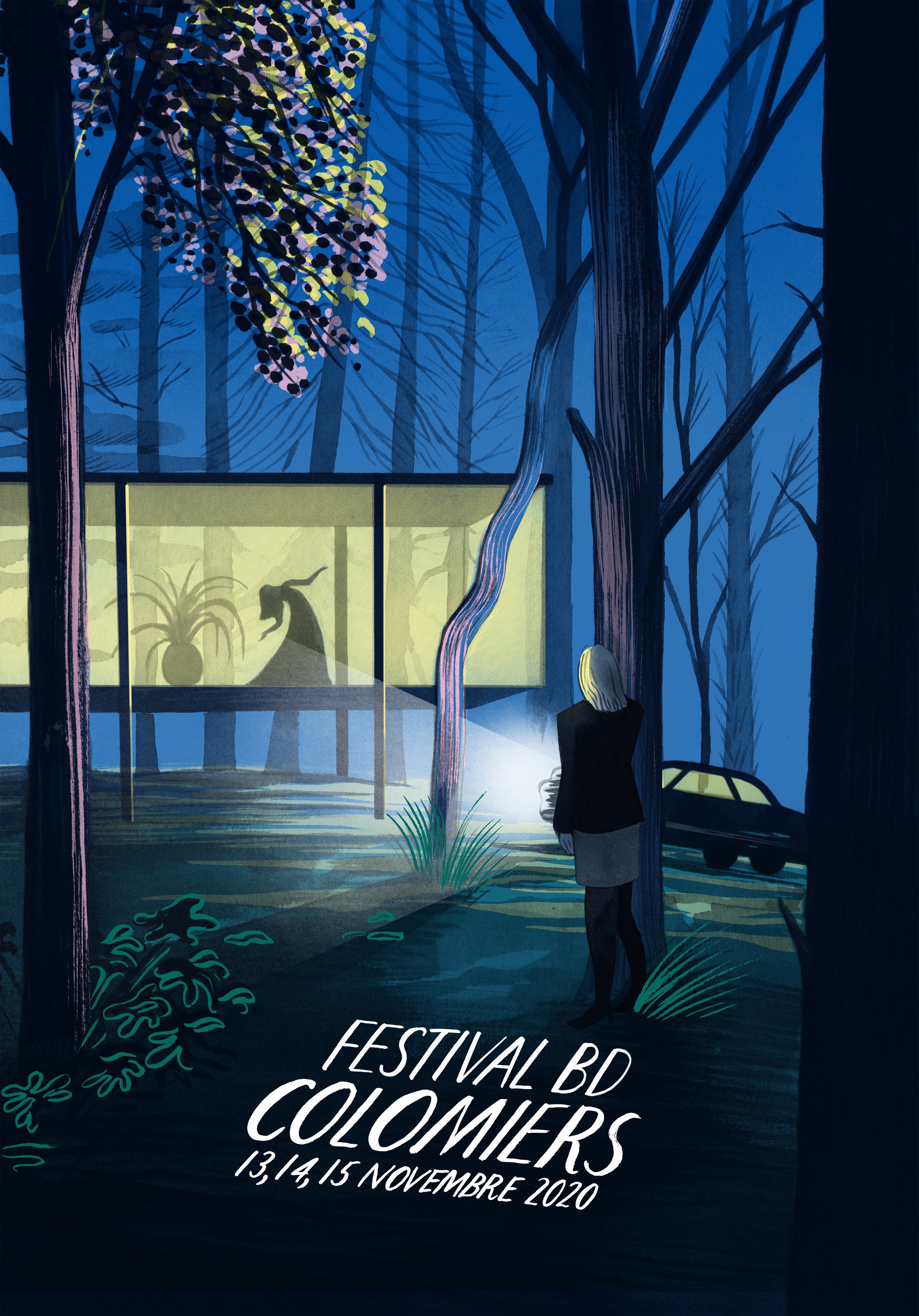 Poster for BDColomiers festival, 2020
