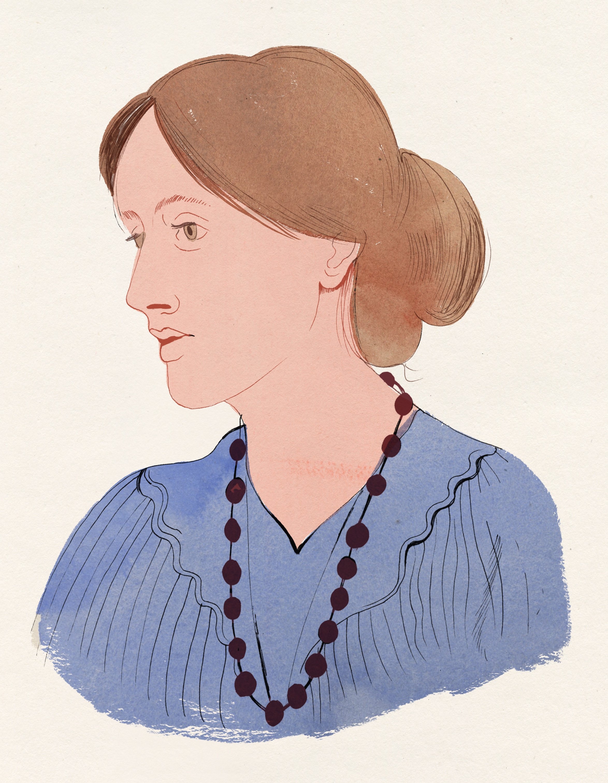  Portrait of Virginia Woolf 