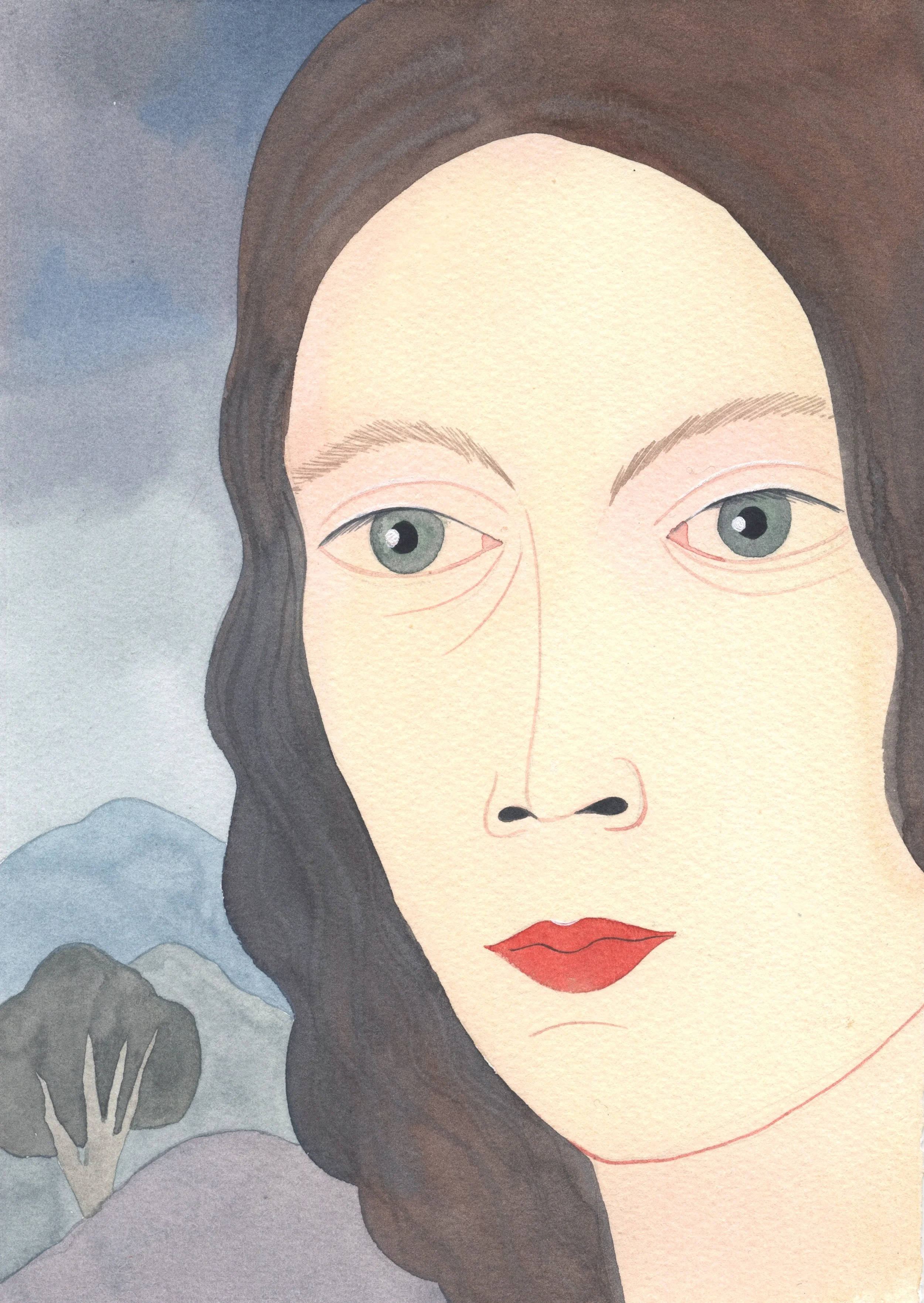  Watercolour on paper, 2025 