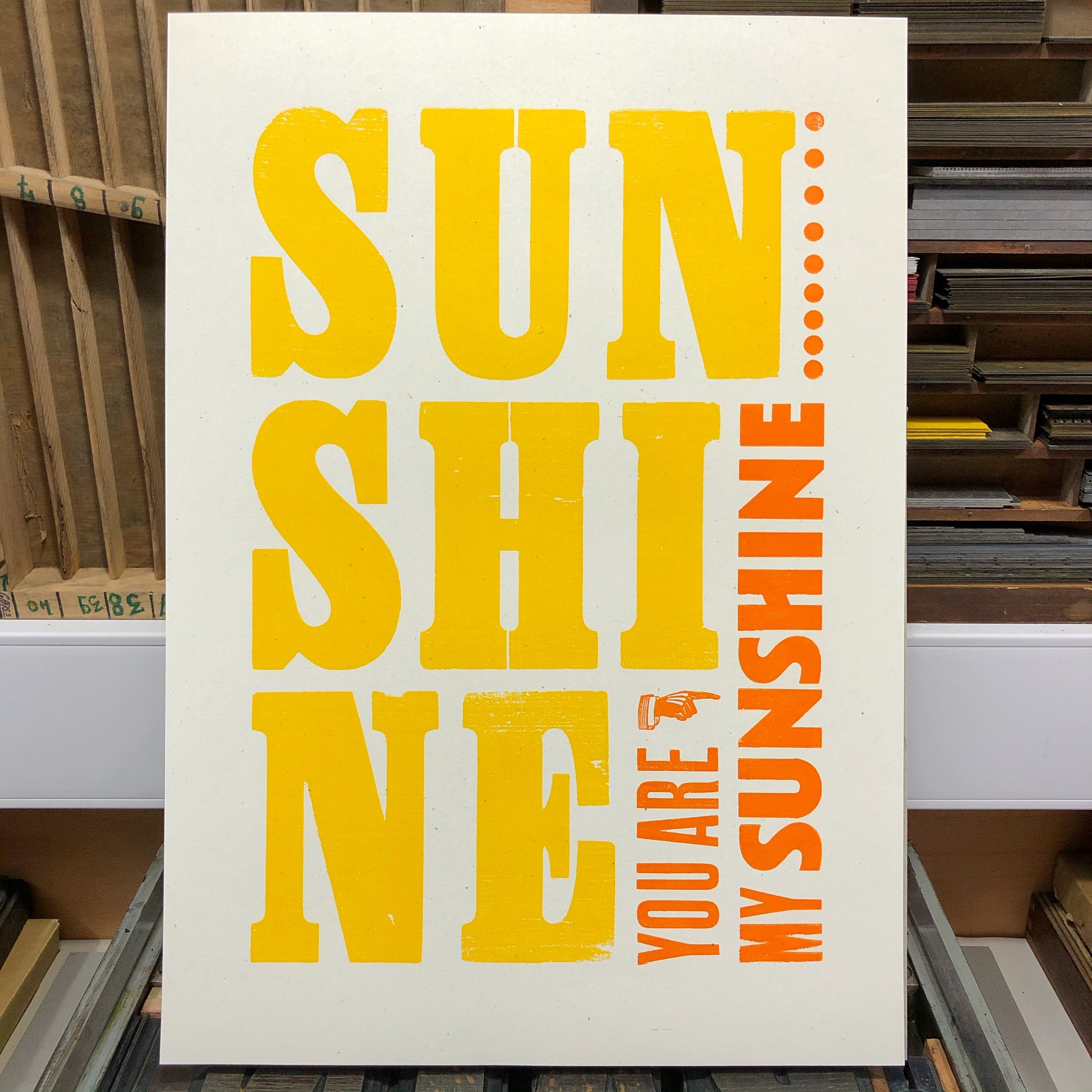 A3 Sunshine poster
