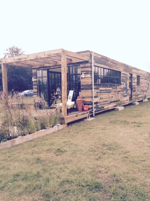 Bert’s Big Box measures 4.2 m wide x 20m long x 3m high (including terrace)