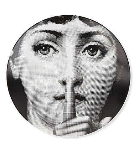 Fornasetti plate £125 www.selfridges.co.uk