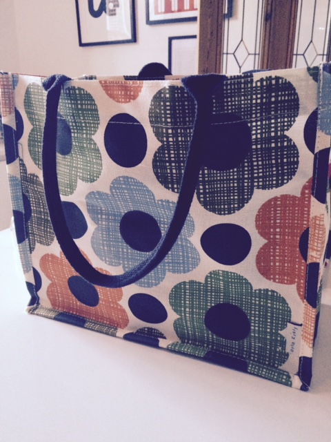 Orla Kiely Sunset flower bag £4.50 www.tesco.com