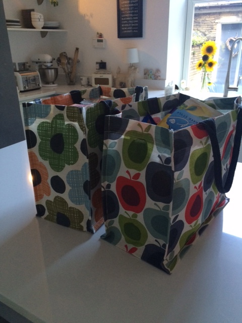Orla Kiely shoppers £4.50 www.tesco.com
