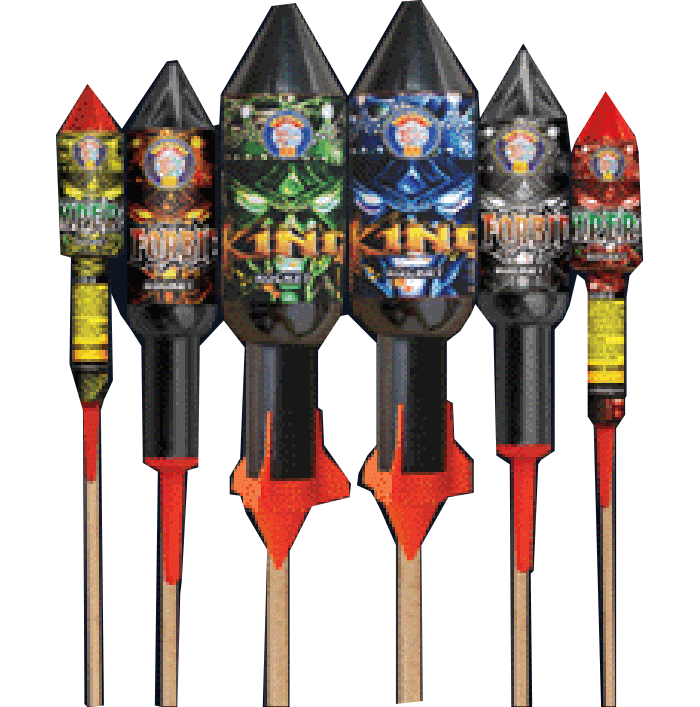King Rockets £179.99 www.superstarsfireworks.co.uk
