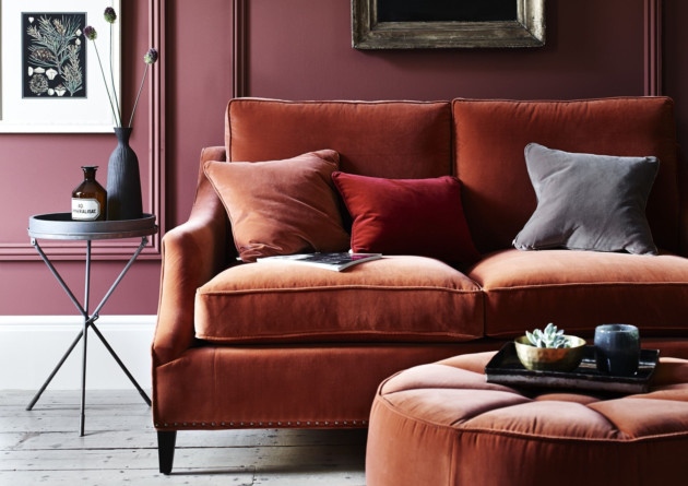 Eva Sofa in Fox velvet from £1,975 www.neptune.com