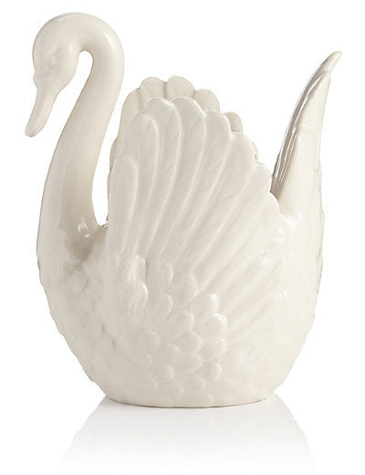 Swan vase £19.50 www.marksandspencer.com