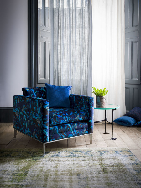 Minelli armchair by Matthew Williamson