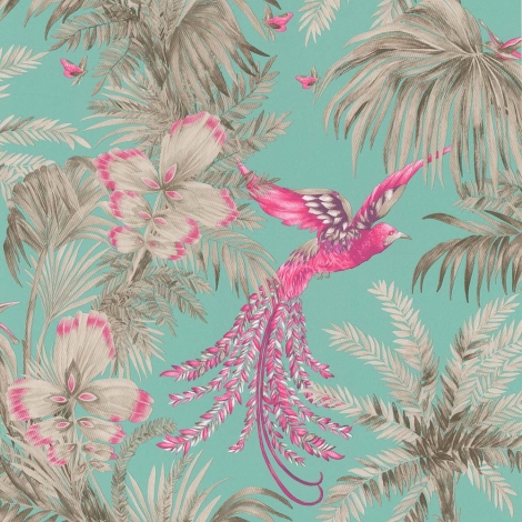 Bird of paradise wallpaper £67 per roll www.amaraliving.com