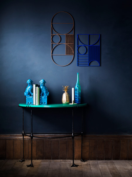 Lacquered top console table by Matthew Williamson