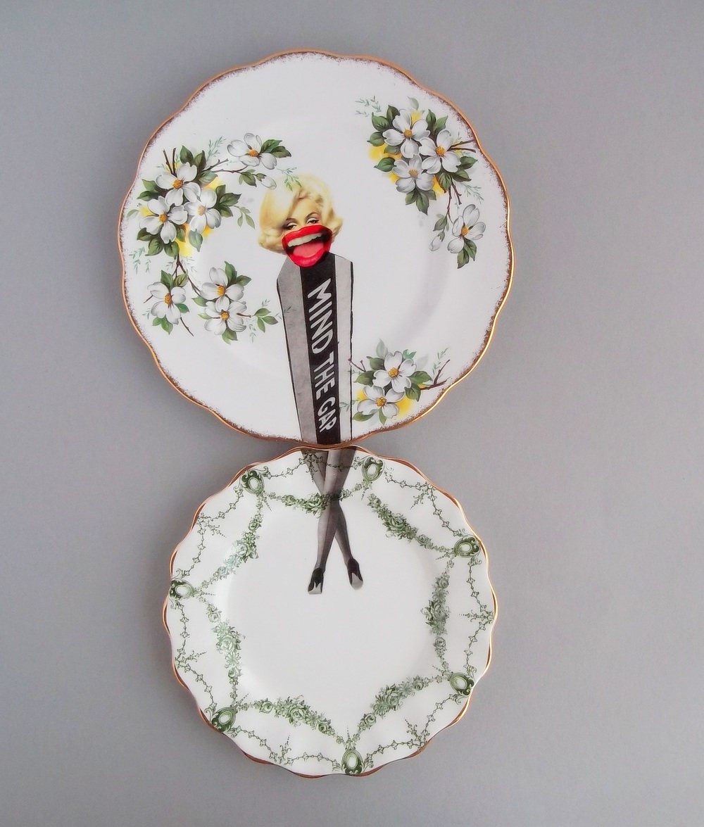 Mind the Gap plate set £55 by Alijoedesigns