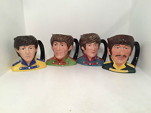 Royal Doulton Beatles Toby Jug set £350 www.ebay.co.uk