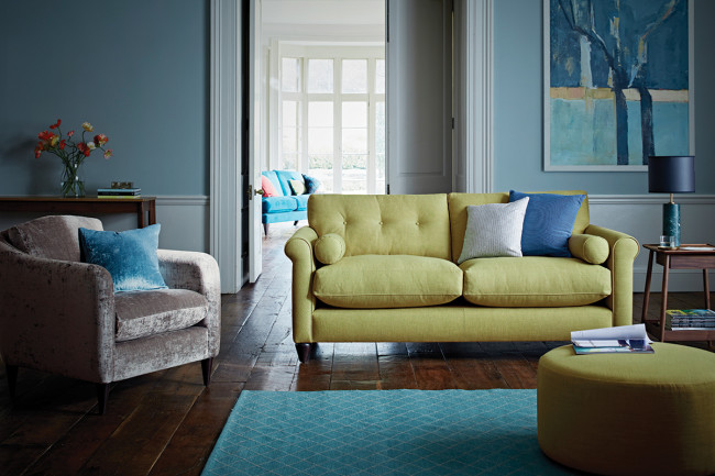 Phoebe Sofa and George Armchair from The Lounge Co.