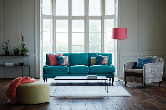 Poppy Sofa and George armchair from The Lounge Co.