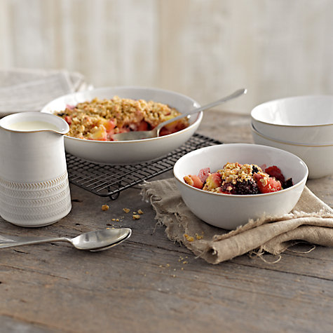 Denby's best selling Natural Canvas stoneware. 