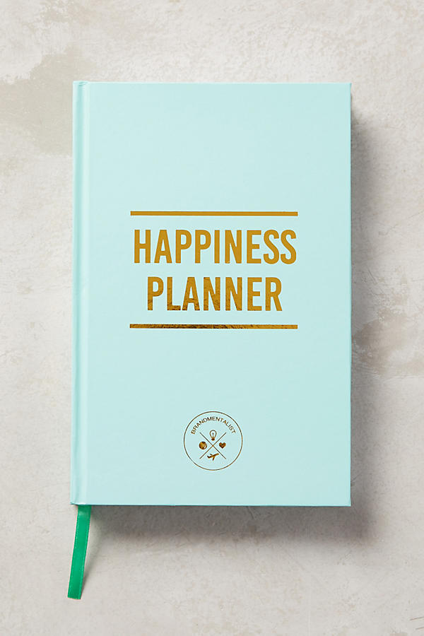Happiness planner £28 Anthropologie