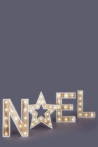 Noel letters £60 www.next.co.uk
