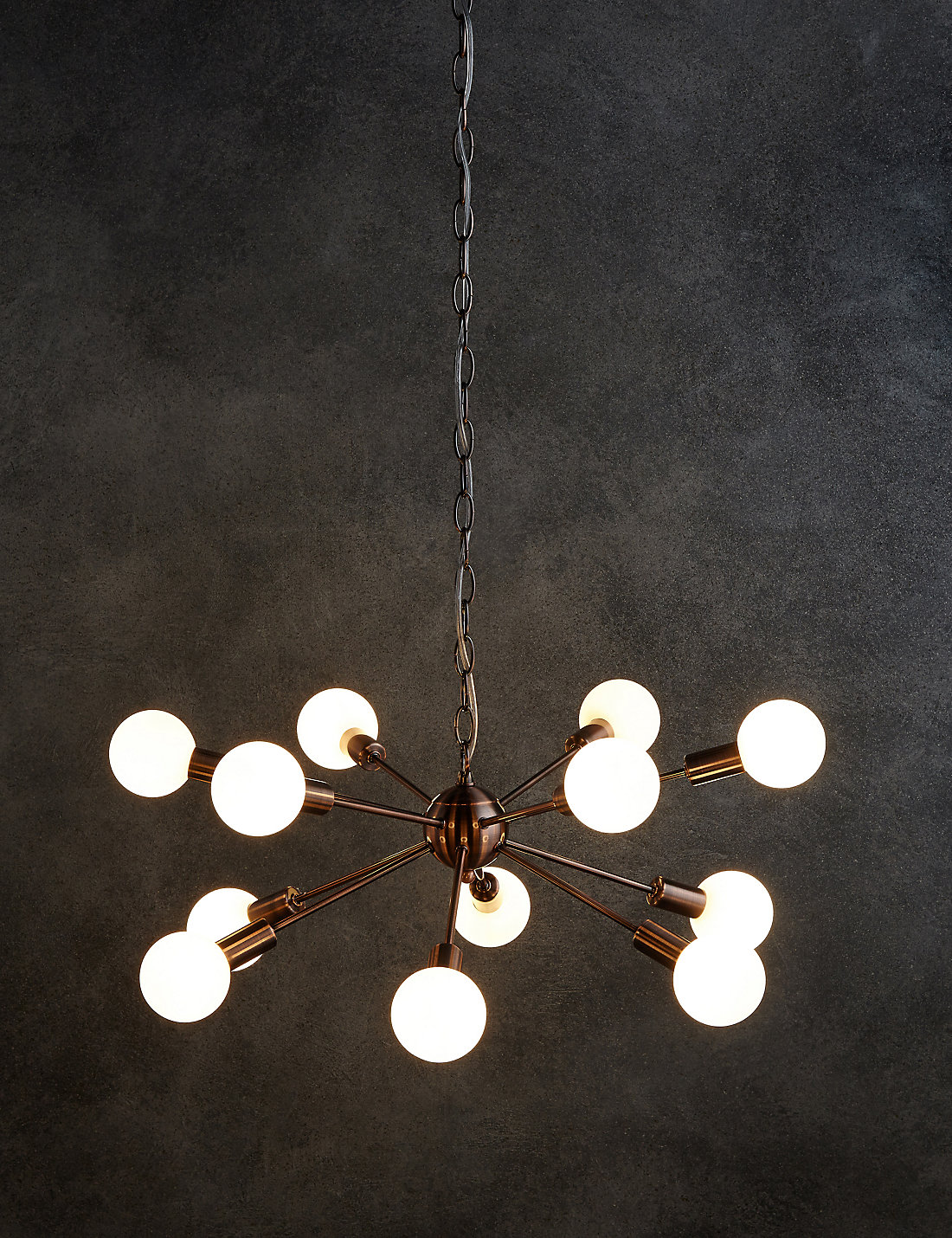 Dexter copper sputnik light £179 Marks and Spencer