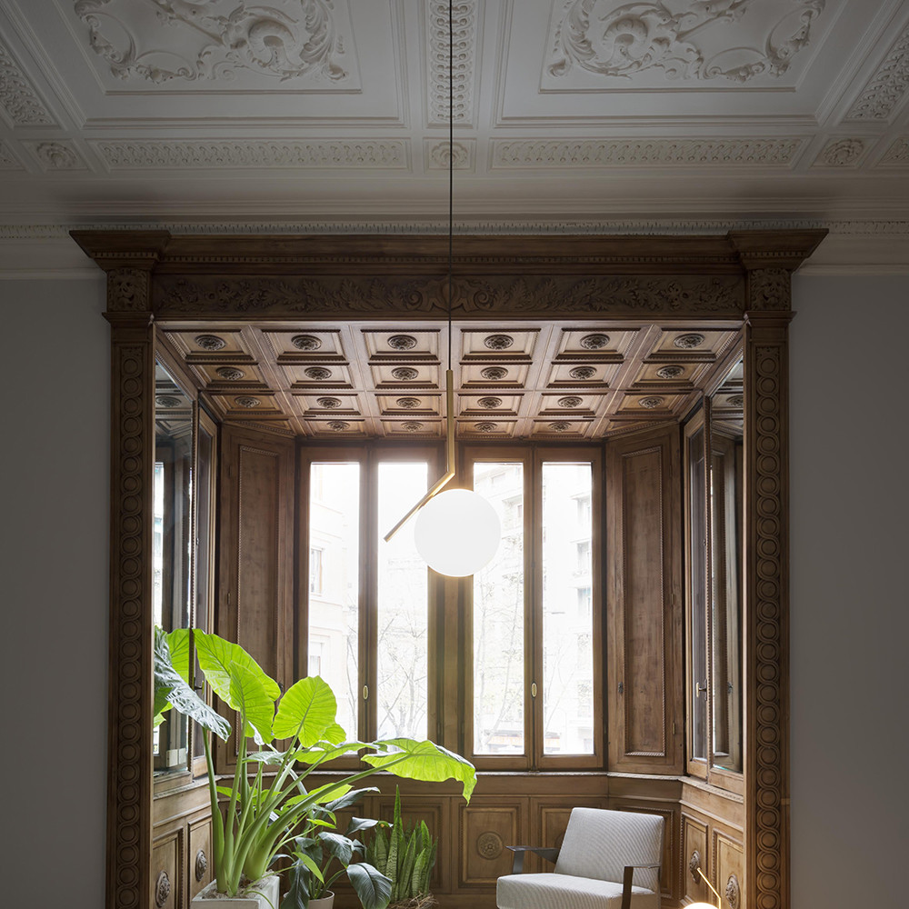 Flos IC Ceiling light in Brass £364 www.amara.com