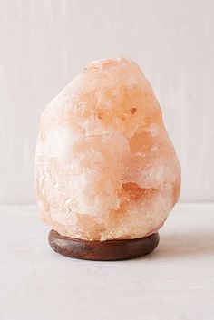 Himalayan rock salt lamp £20 from Ryecorn foods and various online health stores.