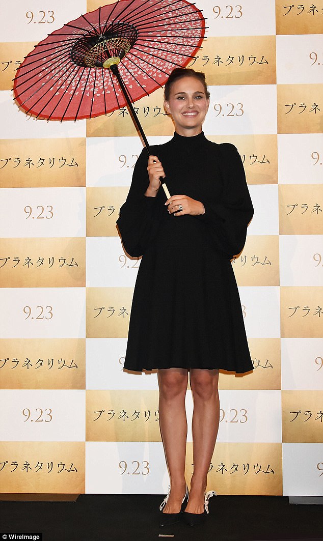 Natalie Portman pictured for Telegraph Fashion at the premiere of her latest film Planetarium in Japan.