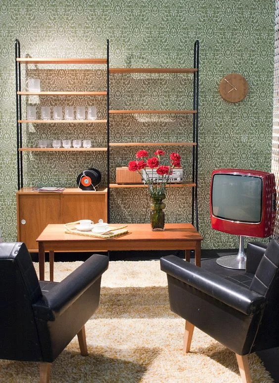Original 1950s String shelving