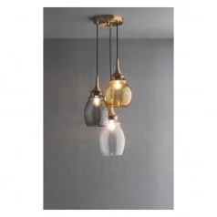 Cinders trio pendant light £180