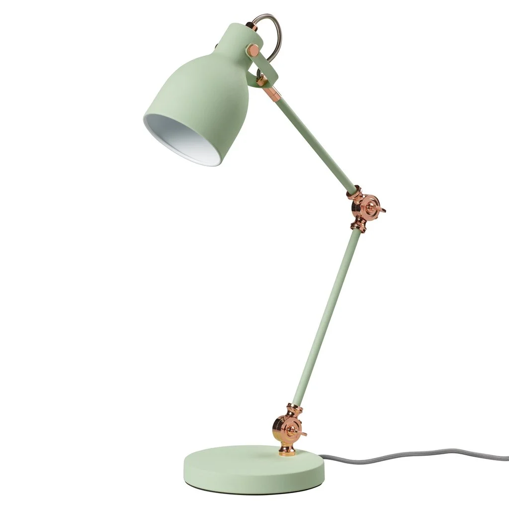 Desk lamp £69 www.featherandnest.co.uk