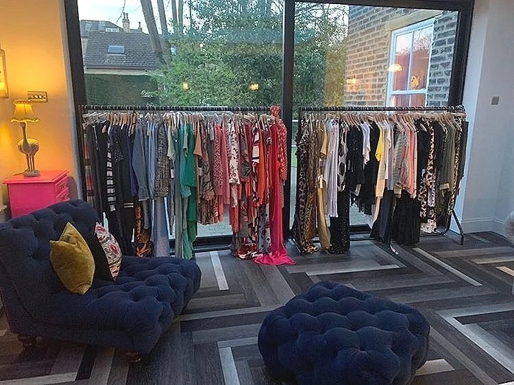 Moo Boutique pop up shop at my house