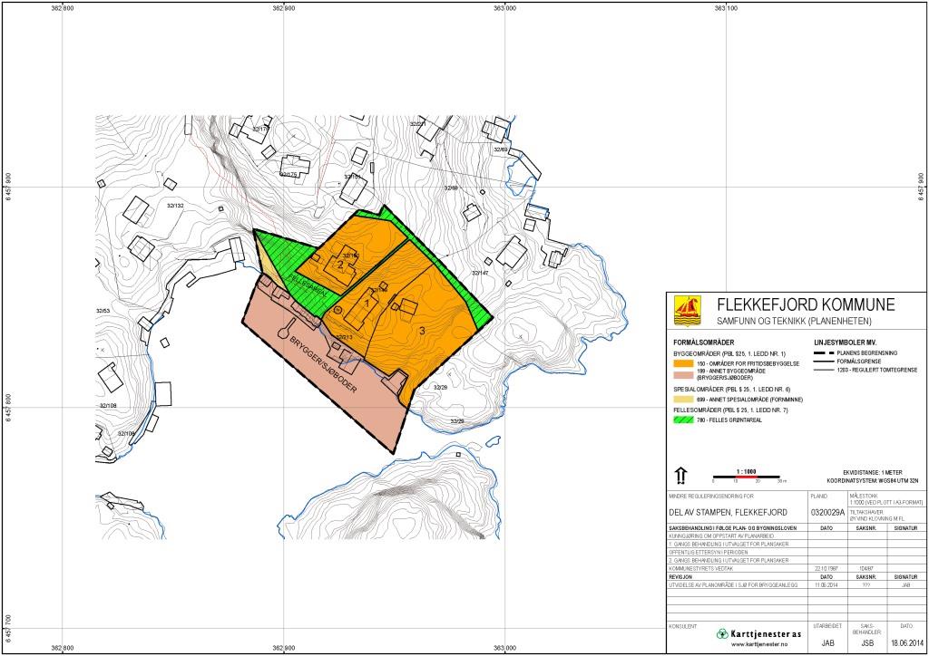 Reguleringsplan for Stampen, Flekkefjord kommune