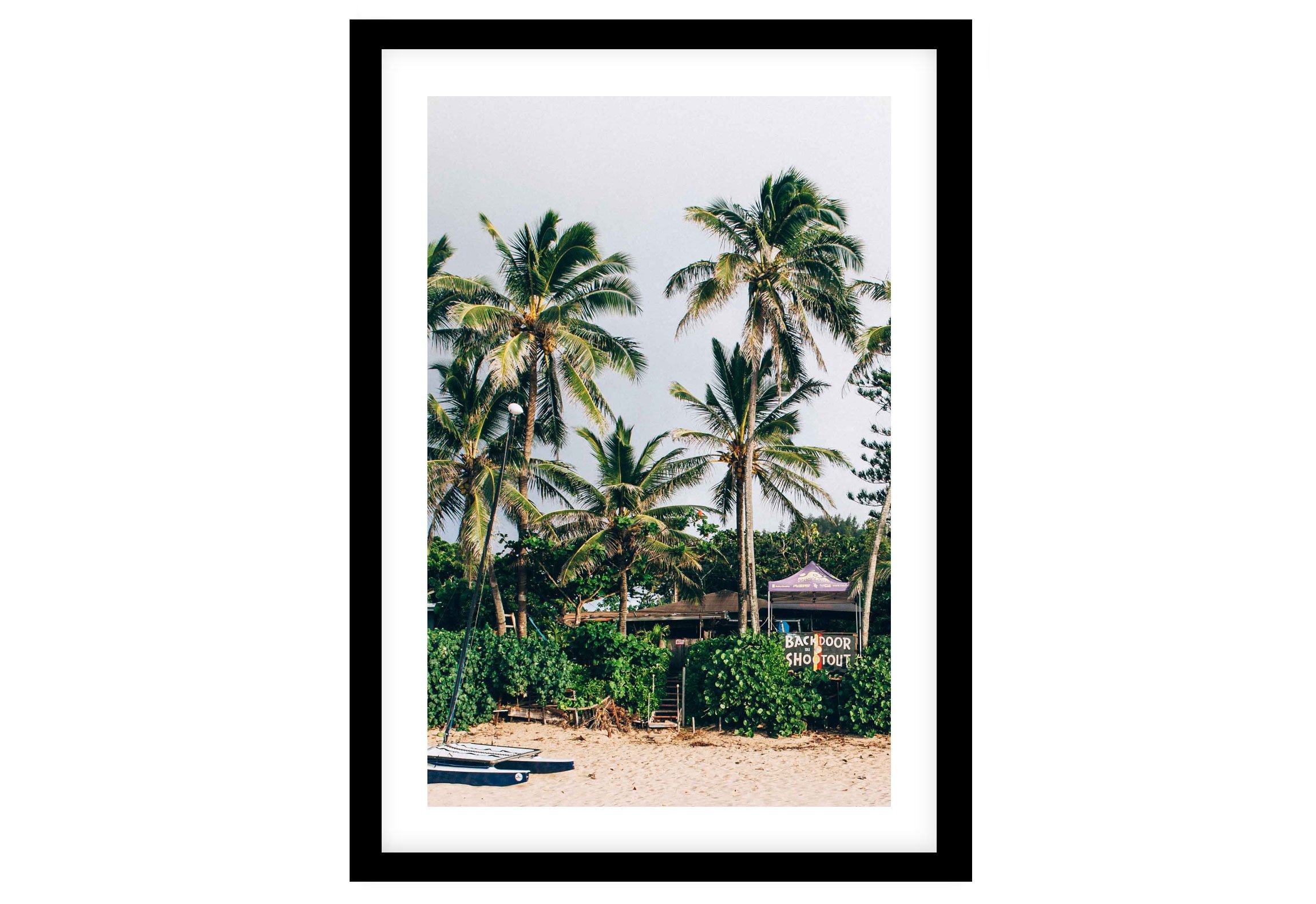 Backdoor Pipeline Framed Print
