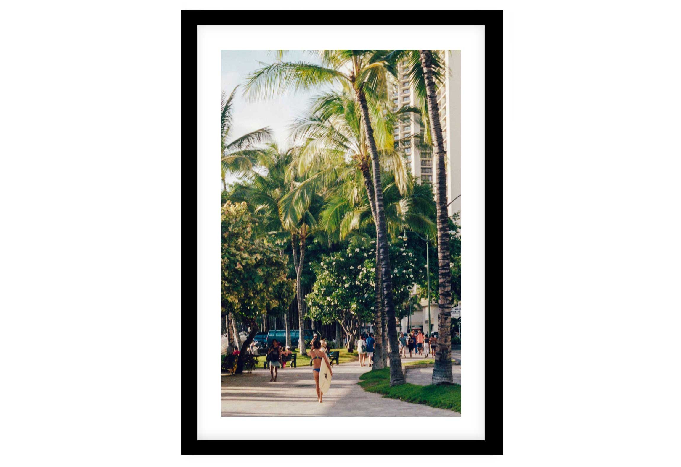 karl-mackie-Surfer-Girl-Waikiki-print-black-frame.jpg