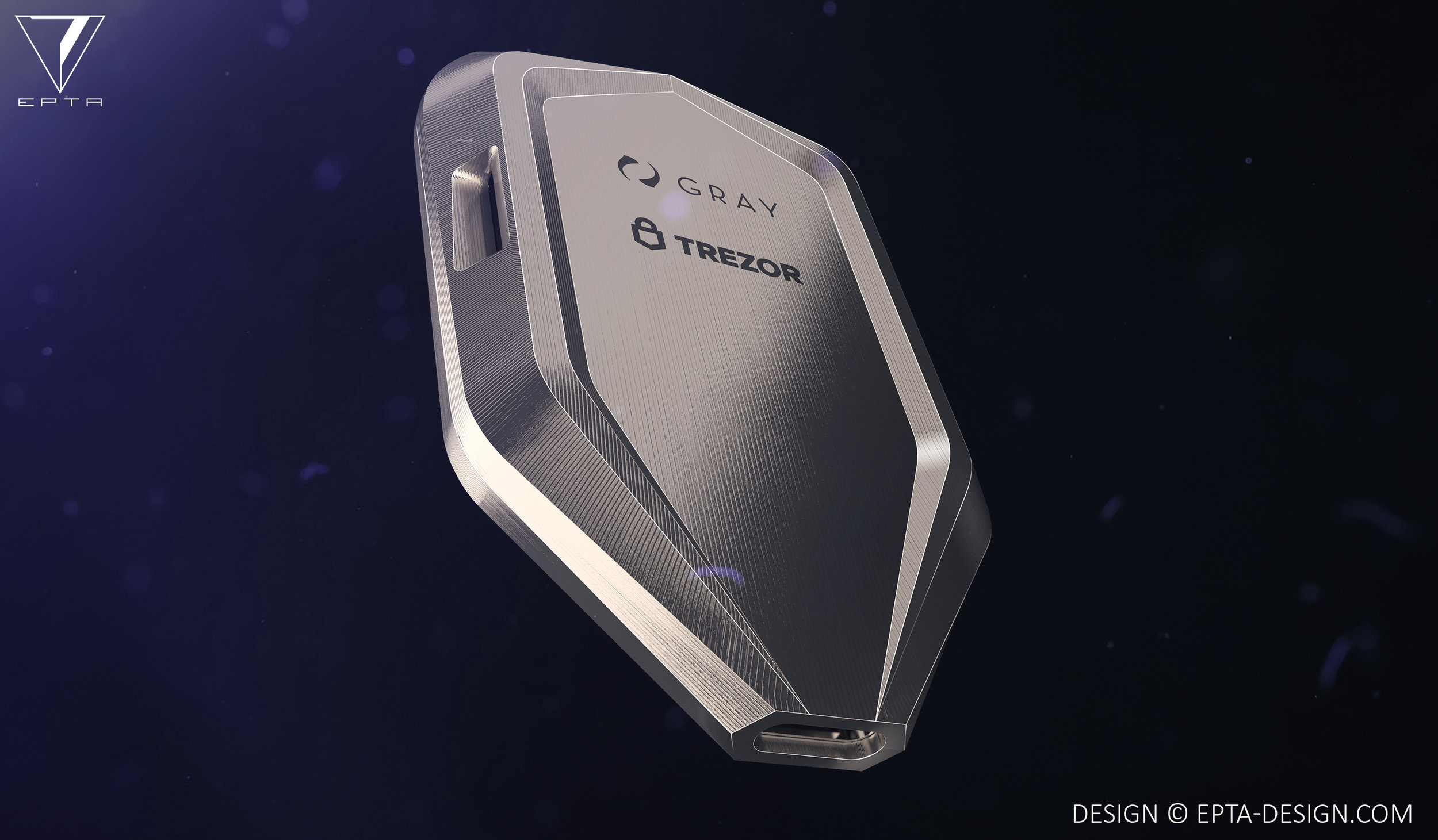 GRAY and TREZOR