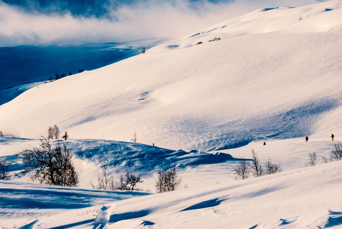 ...but when we reached the top the clouds was gone and the sun showed up!
