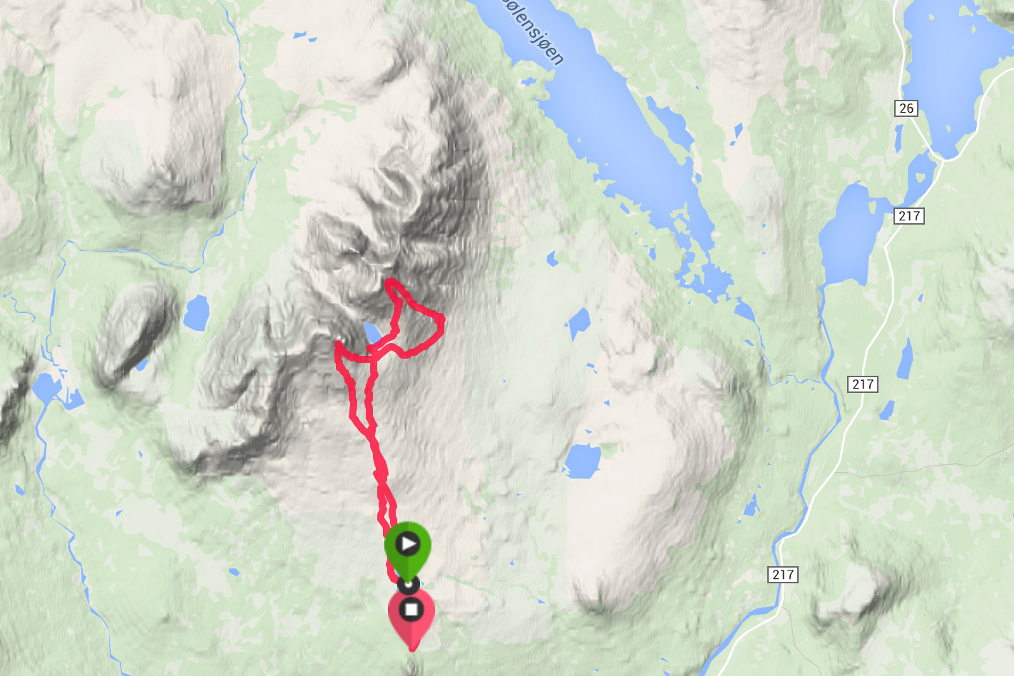 Distance: 30 km Elevation: 1 603 m