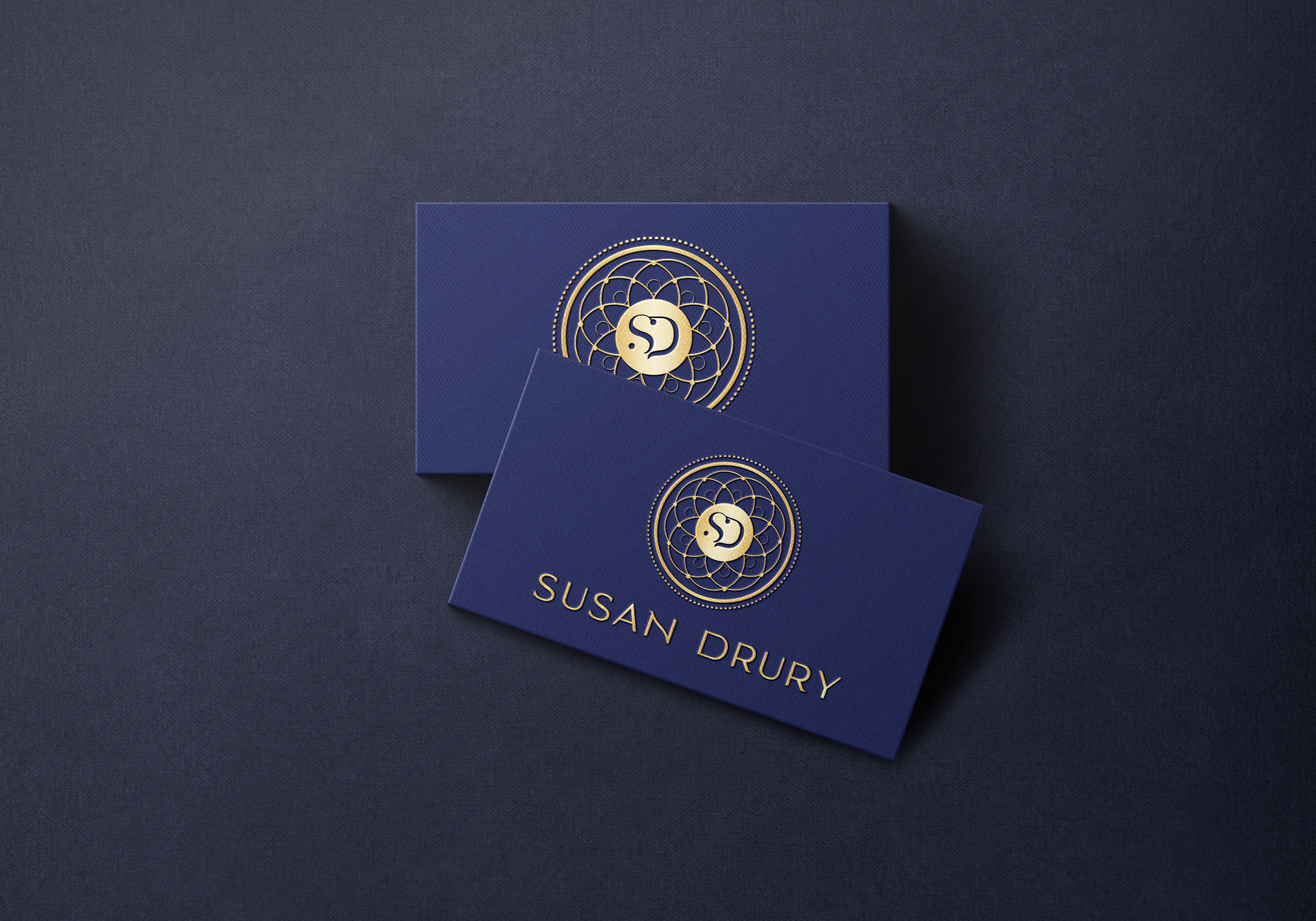 Elva Li Luxury Branding - Susan Drury Logo Mockup Blue.png