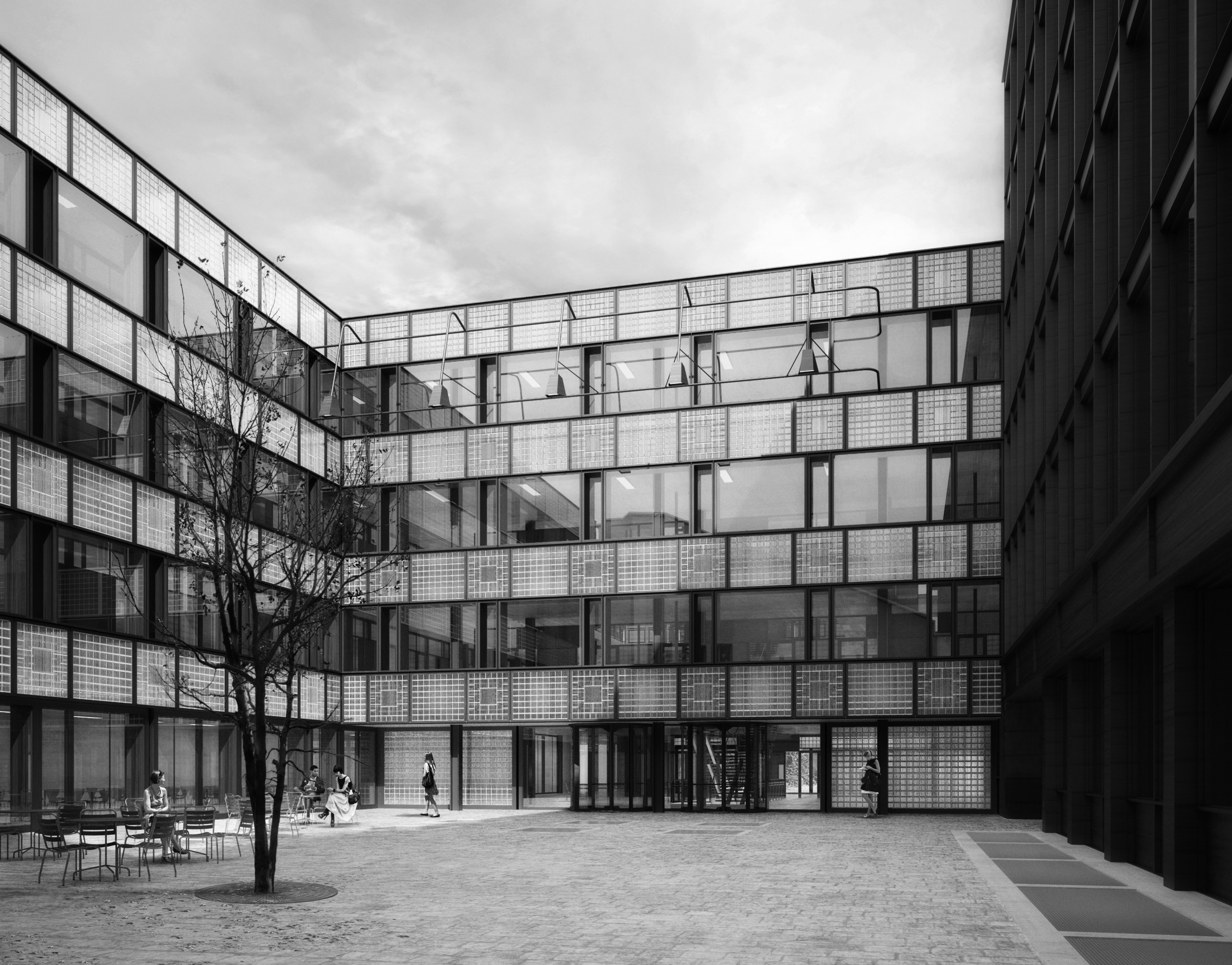 Neubau ETH Forschungsgebäude GLC, Zürich in Projektierung | ongoing project | Praktikum bei Boltshauser Architekten