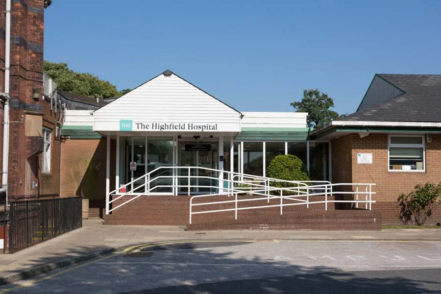 BMI The Highfield Hospital Manchester Road Rochdale Lancashire OL11 4LZ
