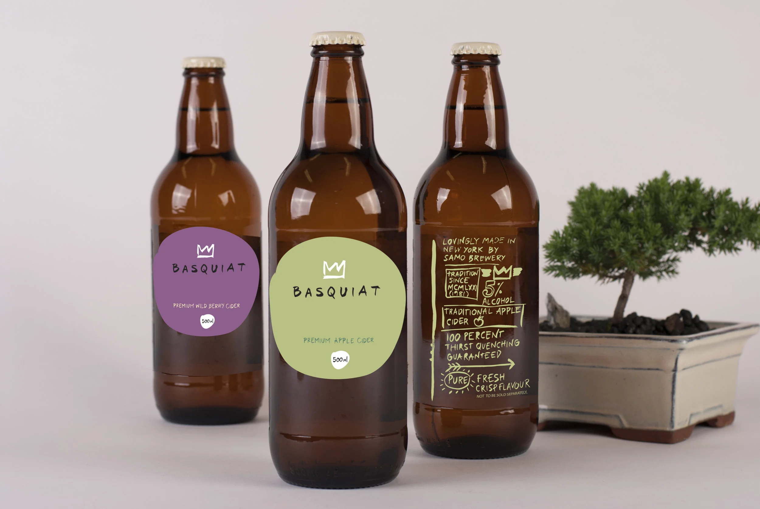 Mockup of labels on the cider bottles I bought from Aldi lol