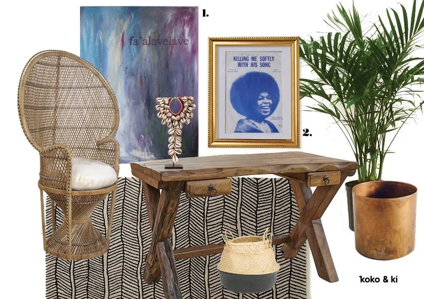 Or maybe this more eclectic feel? 
