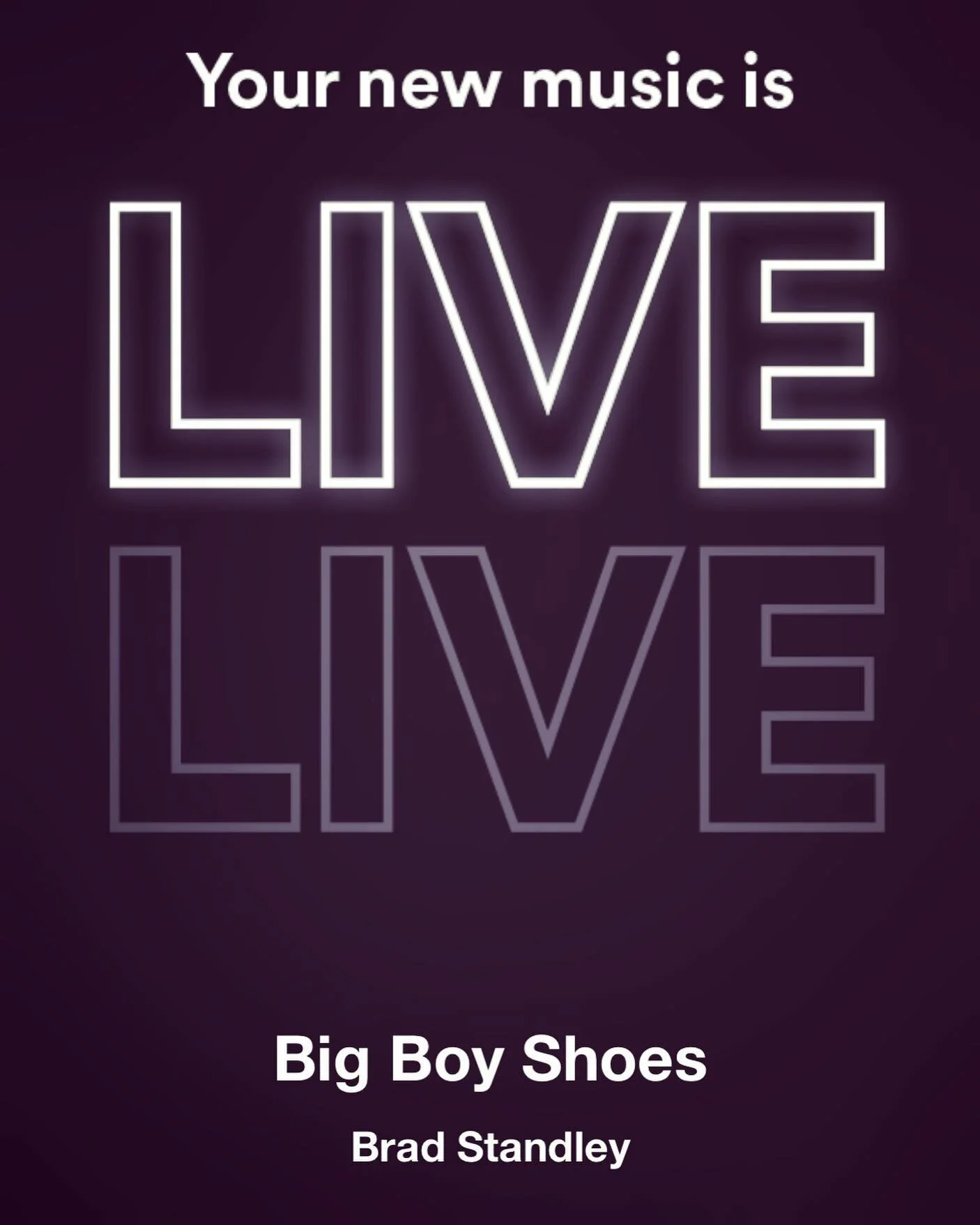 Get listening! All the links are in my bio ! @spotify @itunes @amazonmusic 
.
.
.
.
#bigboyshoes #bradstandley #spotify #newmusic #acoustic