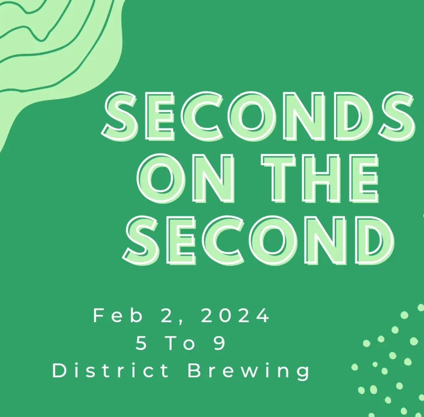 MadeGood Seconds on the Second at District Brewing