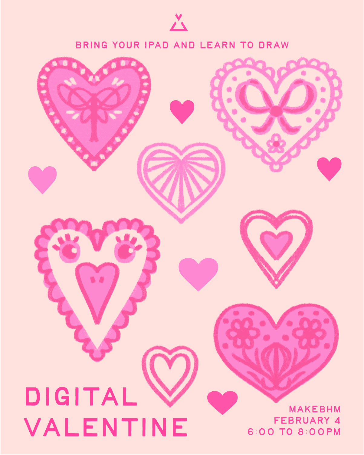 Digital Valentine: Intro to Procreate Illustration