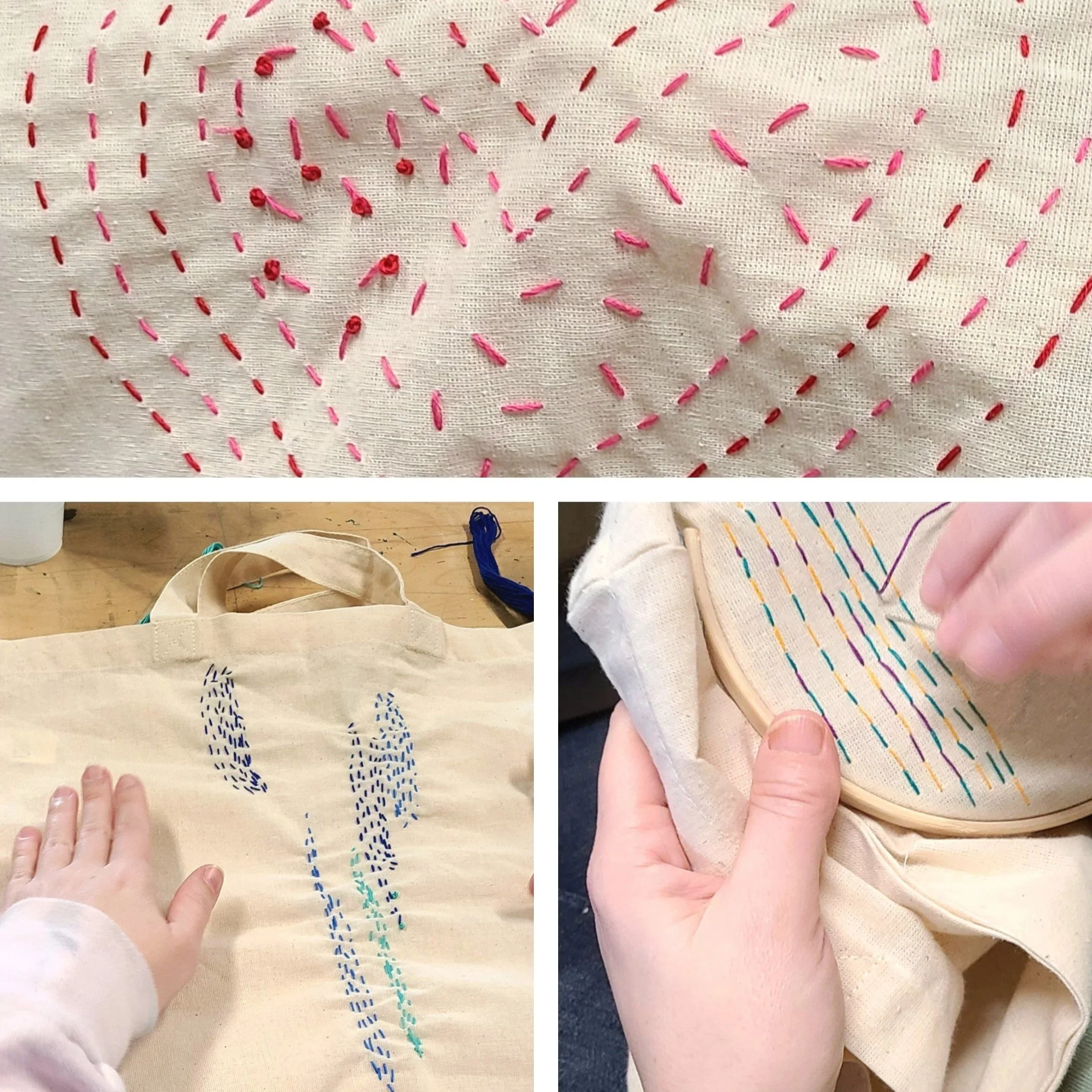 Slow Stitching: Market Bag